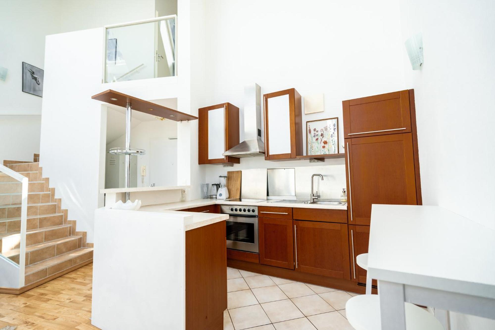 Unique Maisonette Apartment Gasometer 12Th Floor 비엔나 외부 사진