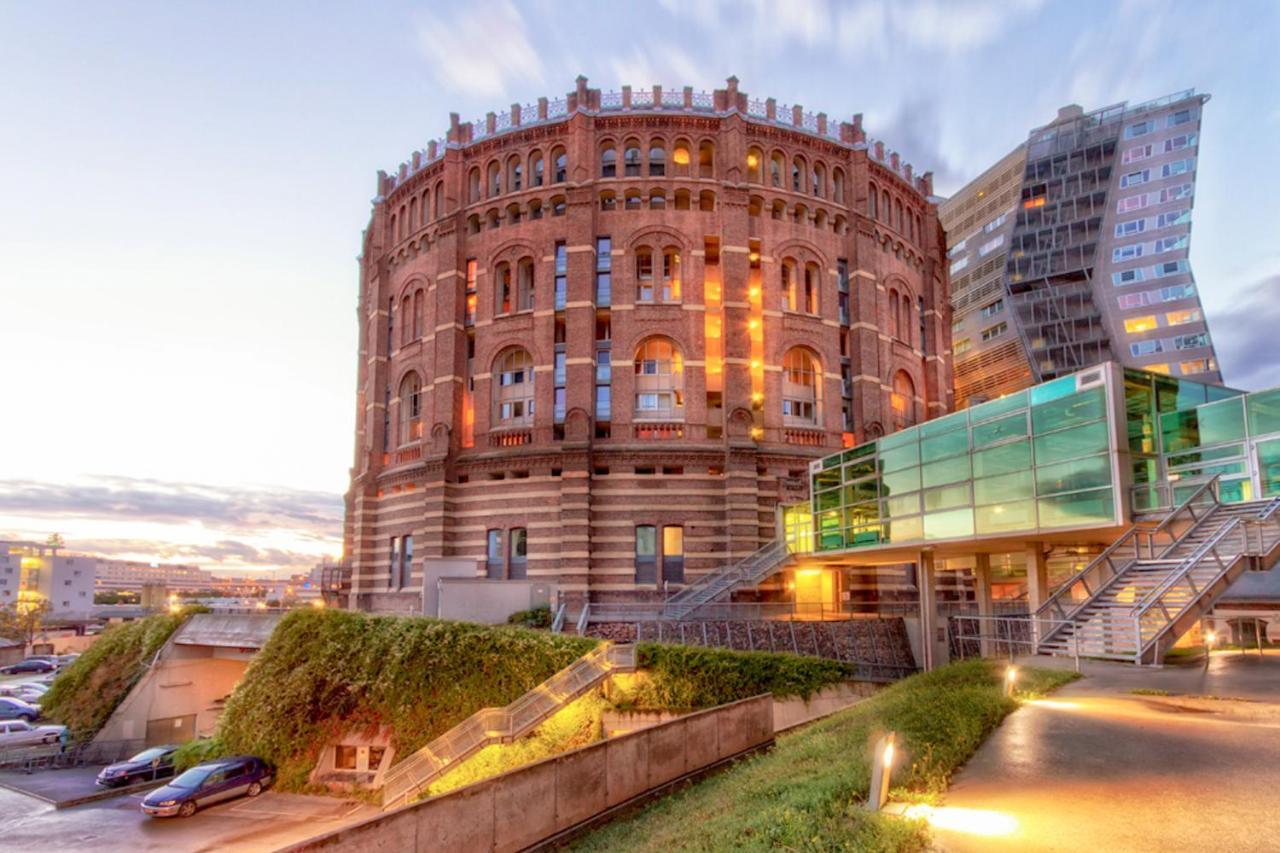 Unique Maisonette Apartment Gasometer 12Th Floor 비엔나 외부 사진